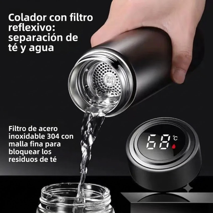 Termo con pantalla inteligente